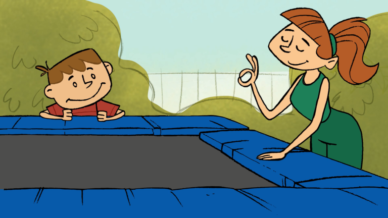 Jump, Bounce, Laugh: How to help play safely on trampolines